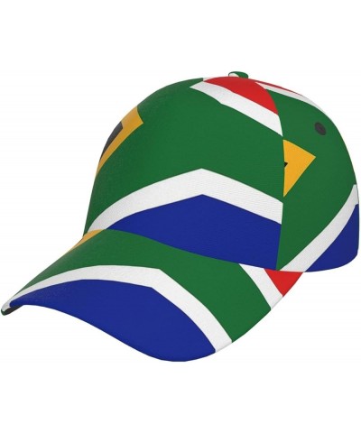 Cute Flag Trucker Hat Unisex Adjustable Baseball Cap Outdoor Patriotic Flag Baseball Hats for Men Women South Africa Flag-l00...