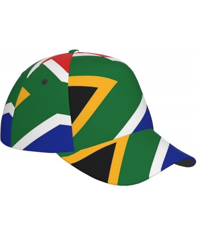 Cute Flag Trucker Hat Unisex Adjustable Baseball Cap Outdoor Patriotic Flag Baseball Hats for Men Women South Africa Flag-l00...