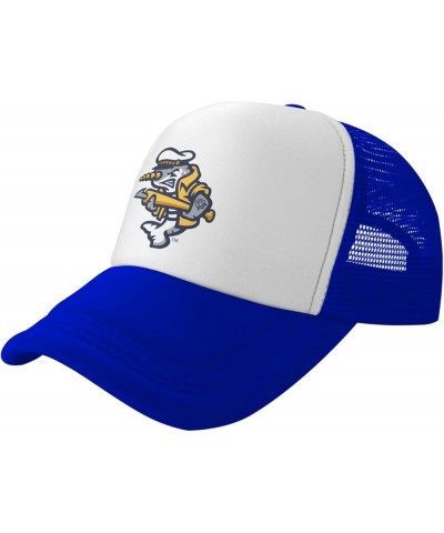 Norwich Sea Unicorns University Trucker Hats for Both Men and Women - Mesh Baseball Snapback Hats Blue $8.61 Baseball Caps