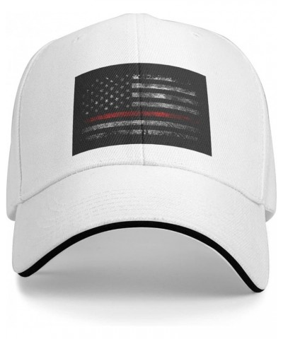 American Flag Baseball Cap for Women Cowboy Hat Trucker Hat Men Dad Hat Adjustable Hat Snapback Hat Black White $10.34 Baseba...