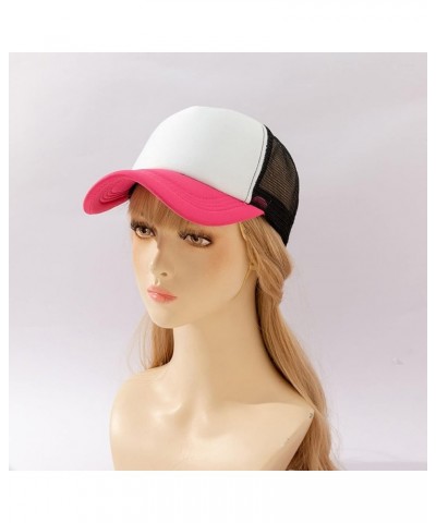 Fashion Women Men Sport Gradient Tie Dye Breathable Beach Baseball Cap Hip Hop Hat Sun Hat Hat Organizer for 2-pink $9.47 Sun...