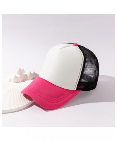 Fashion Women Men Sport Gradient Tie Dye Breathable Beach Baseball Cap Hip Hop Hat Sun Hat Hat Organizer for 2-pink $9.47 Sun...