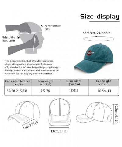 Mens Baseball Hats Bulldog Running Caps for Men's Ball Caps Breathable Love Frenchy Baseball Cap Women Cyan Blue $8.42 Visors