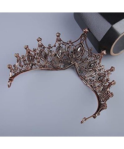 hair jewelry crown tiaras for women Sliver Golden Black Metal Witch And Prince Wedding Headpiece Crown Hair Accessories (Meta...