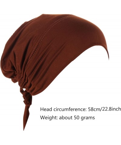 Womens Baggy Slouchy Beanie Printed Hair Scarf Turban Head Wrap Turban Beanies Headwrap Hats for Cancer A $10.02 Skullies & B...